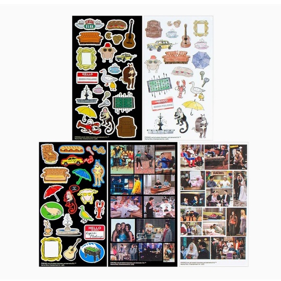 FRIENDS Journaling set- tv show television series friend themed journal - Picture 4 of 5